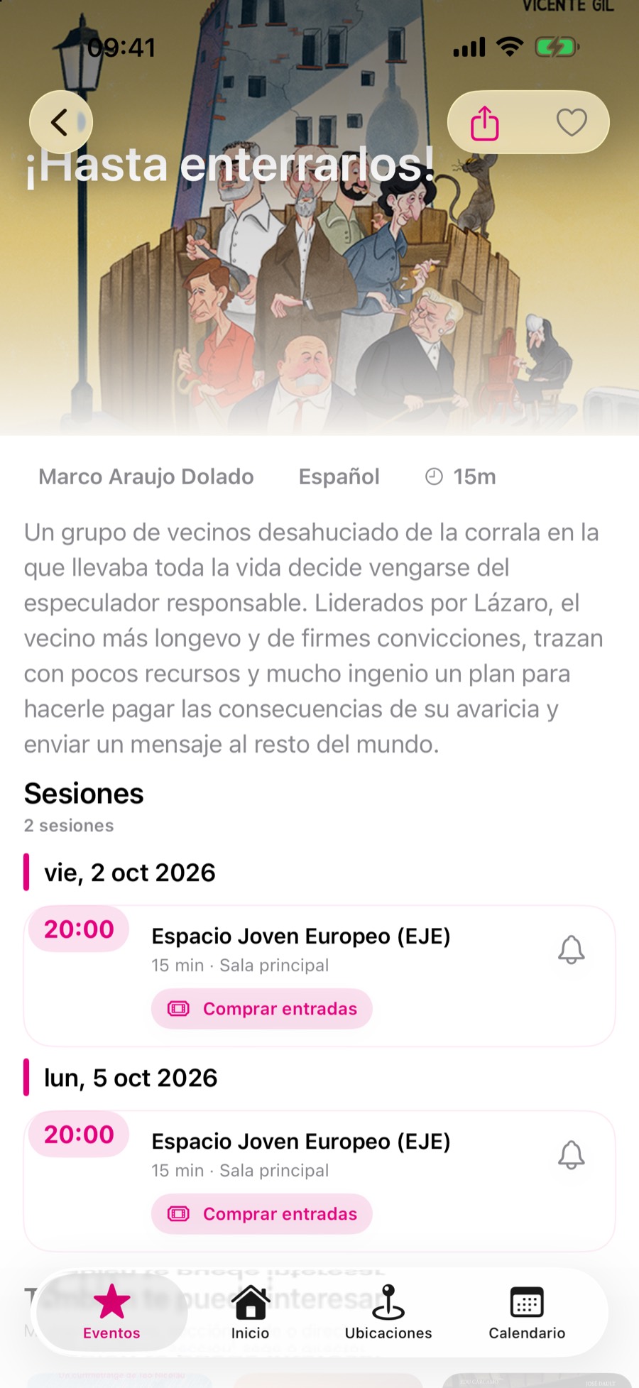 Ficha del corto